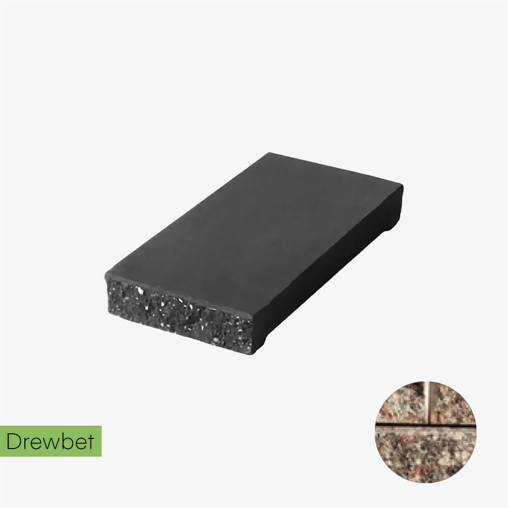 Daszek łupany słupkowy Drewbet E16 7x46x23 cm topaz