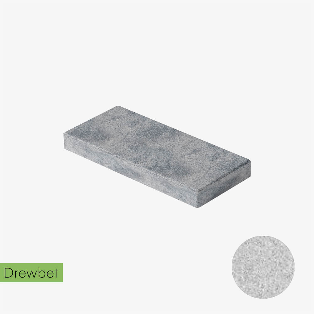 Daszek podmurówkowy Drewbet Cubo E1 5x50x22 cm biały