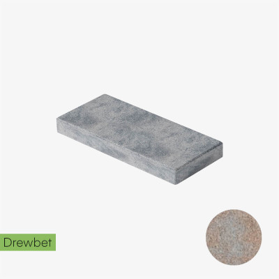 Daszek podmurówkowy Drewbet Cubo E1 5x50x22 cm piaskowy