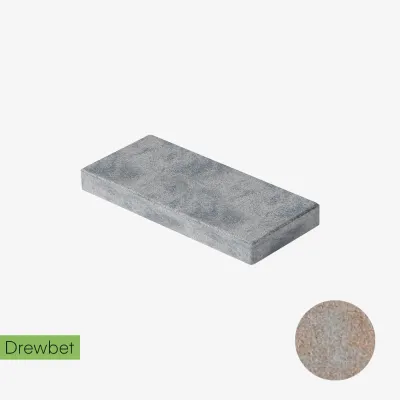 Daszek podmurówkowy Drewbet Cubo E1 5x50x22 cm piaskowy