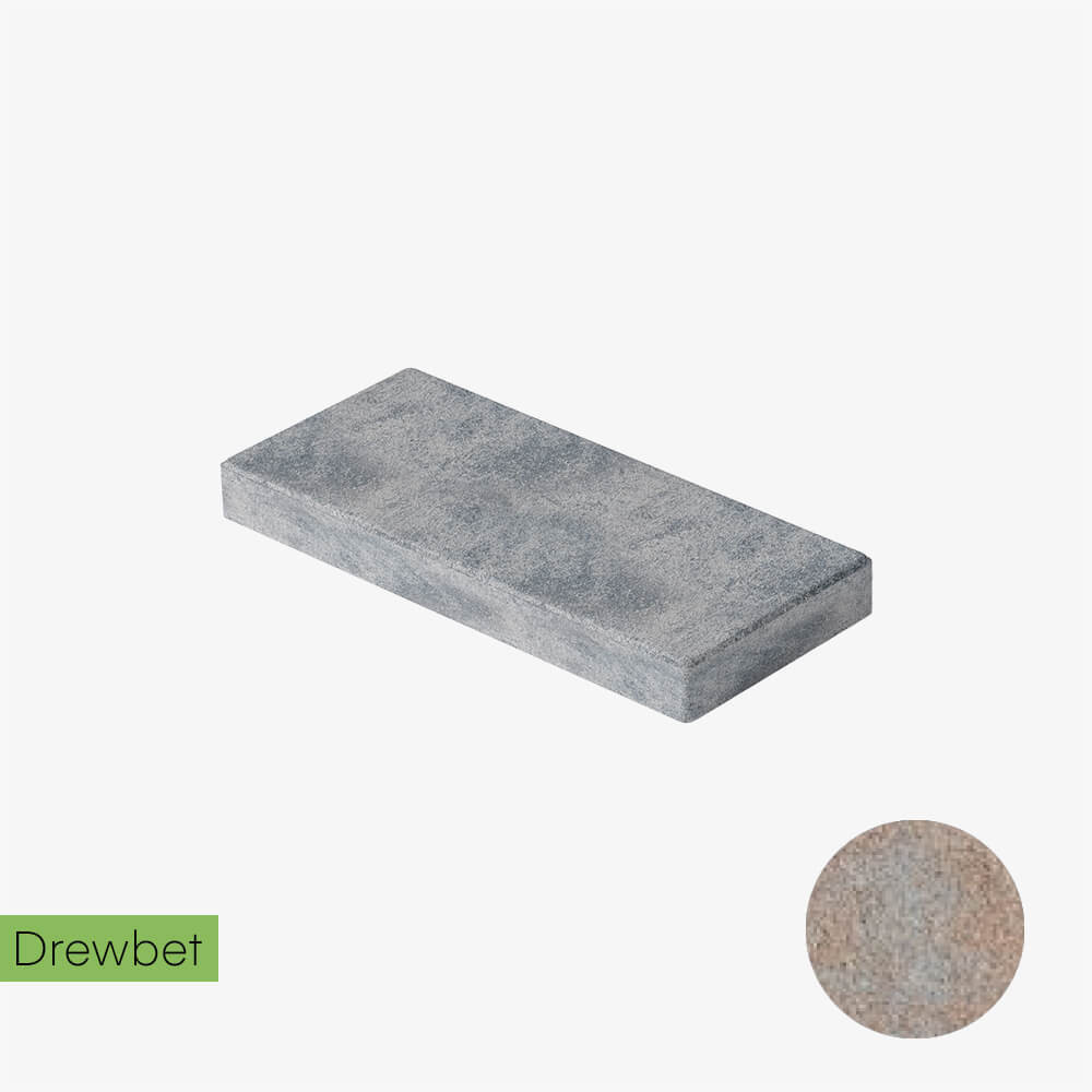 Daszek podmurówkowy Drewbet Cubo E1 5x50x22 cm piaskowy