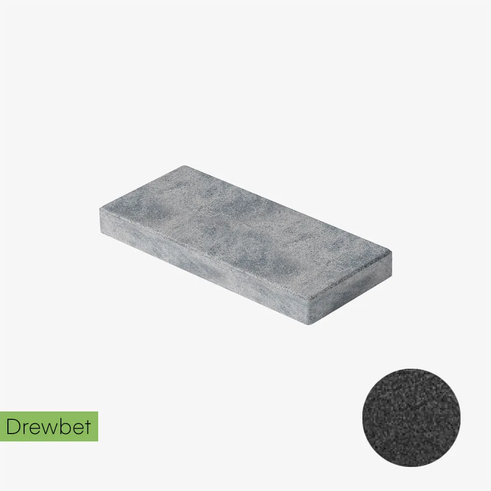 Daszek podmurówkowy Drewbet Cubo E1 5x50x22 cm grafitowy