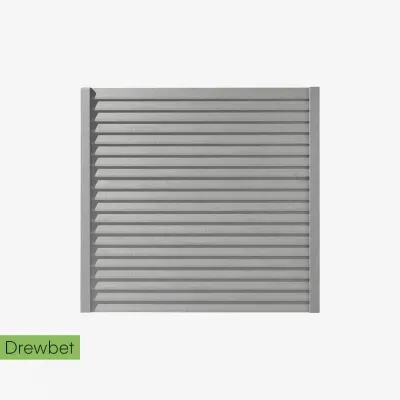 Ogrodzenie betonowe żaluzja Drewbet - płyta 200x40x4 cm