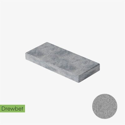 Daszek podmurówkowy Drewbet Cubo E1 5x50x22 cm platynowy