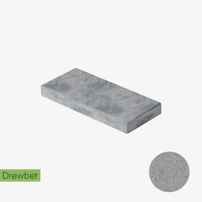 Daszek podmurówkowy Drewbet Cubo E1 5x50x22 cm platynowy