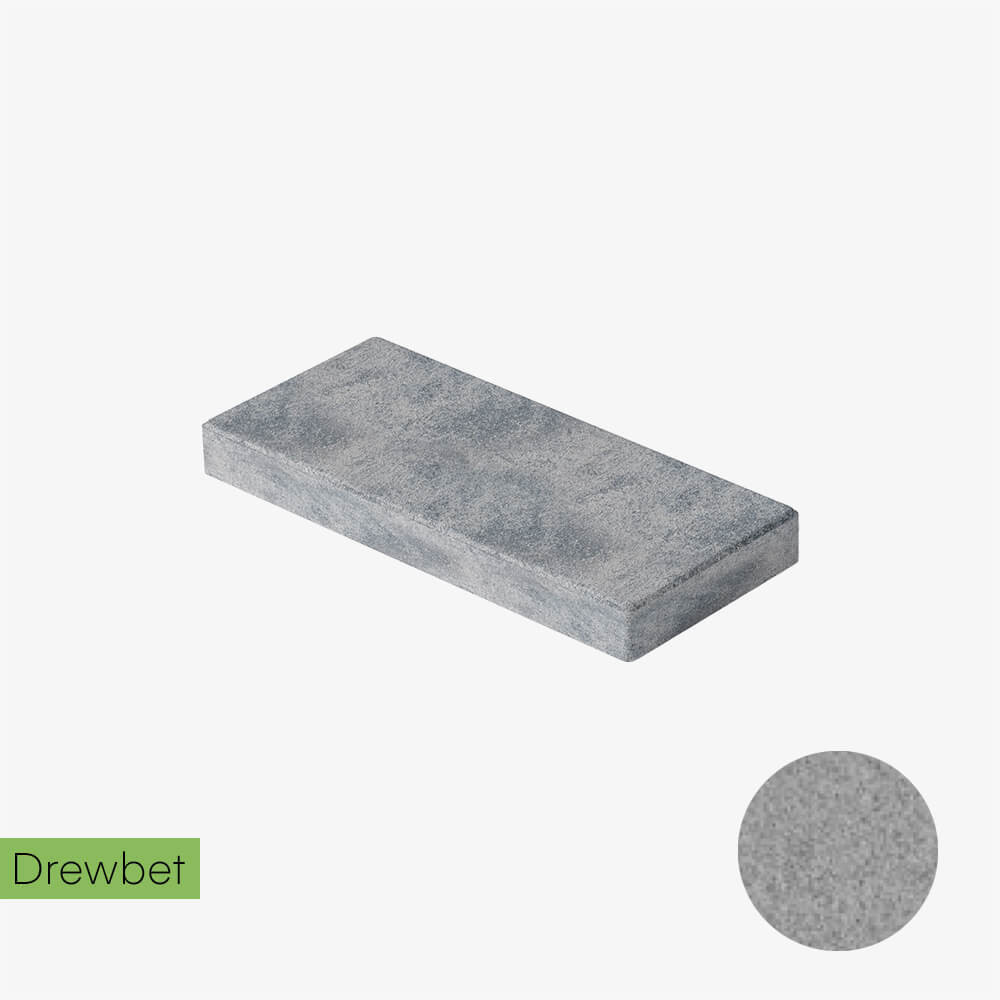 Daszek podmurówkowy Drewbet Cubo E1 5x50x22 cm platynowy