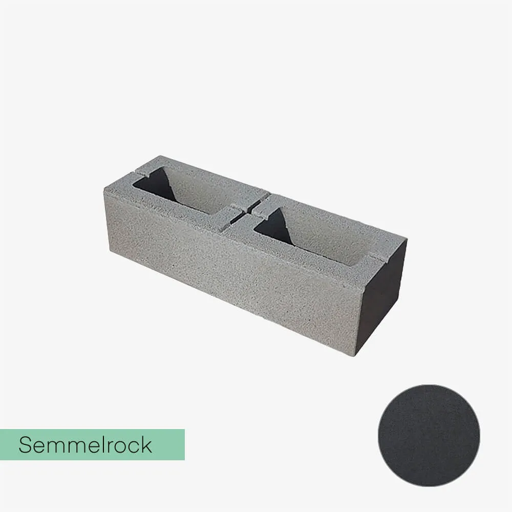 Bloczek ogrodzeniowy - kamień na mur Semmelrock Lordio 60x20x16 cm teneri