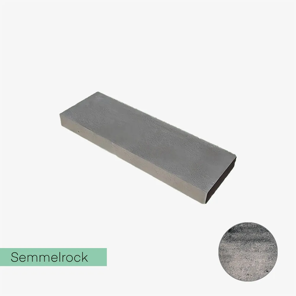 Daszek na ogrodzenie Semmelrock Lordio 60x20x5 cm verti (szary melanż)