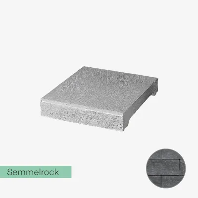 Daszek płaski Semmelrock Sonnblick 22,5x28x5 cm grafit